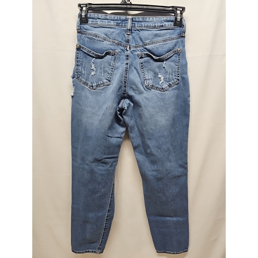 Celebrity Pink Women's Regeneration Slim Blue Denim Jeans Distressed Size 3 - Picture 10 of 16
